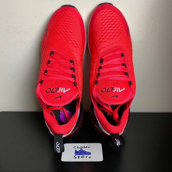 Nike Air Max 270 Men’s Red Orbit Black Grey - Picture 6 of 9